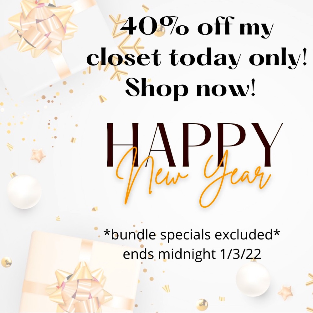 40% off today only! Shop now!